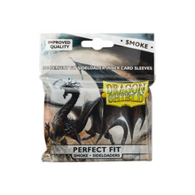 Load image into Gallery viewer, Dragon Shield Standard Sideloader Perfect Fit Sleeves Smoke (100 count)