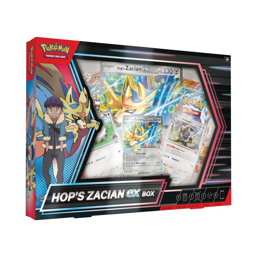Hop's Zacian ex Box (Pokemon)