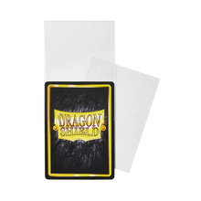 Load image into Gallery viewer, Dragon Shield Standard Perfect Fit Inner Card Sleeves Clear (100 count)
