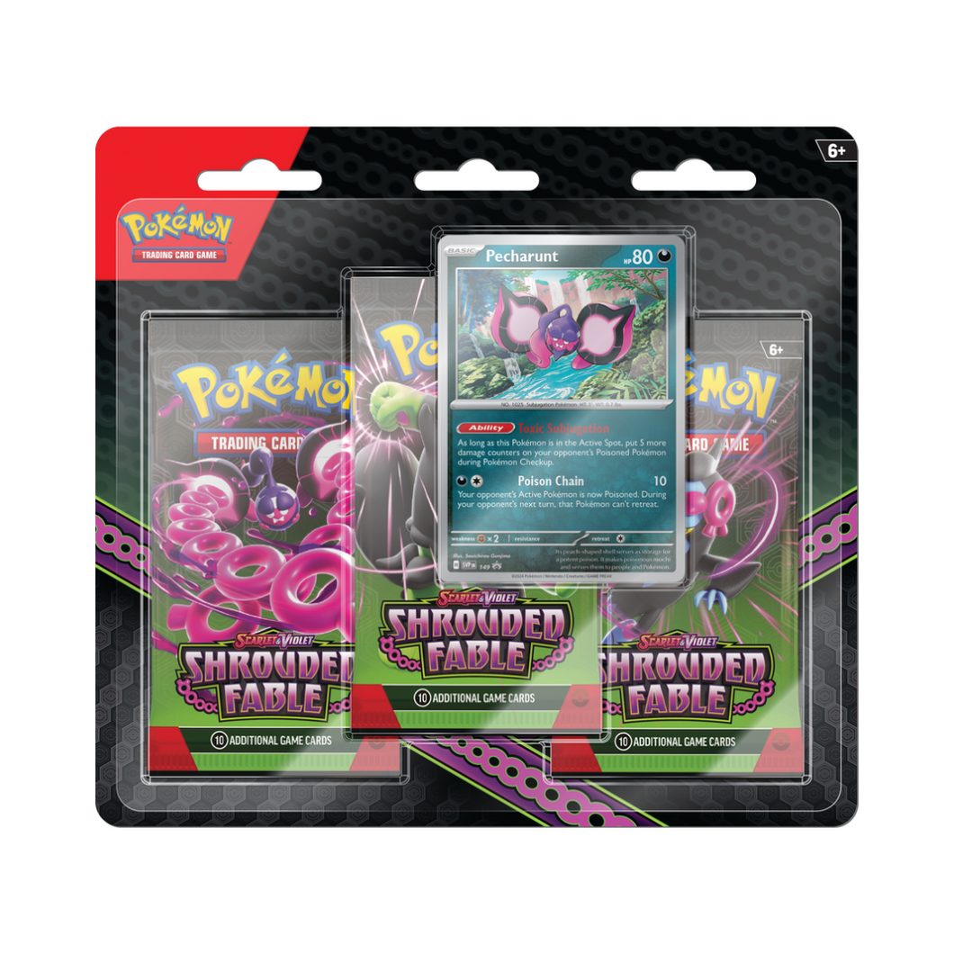 Shrouded Fable - 3 Pack Blister (Pokemon TCG)