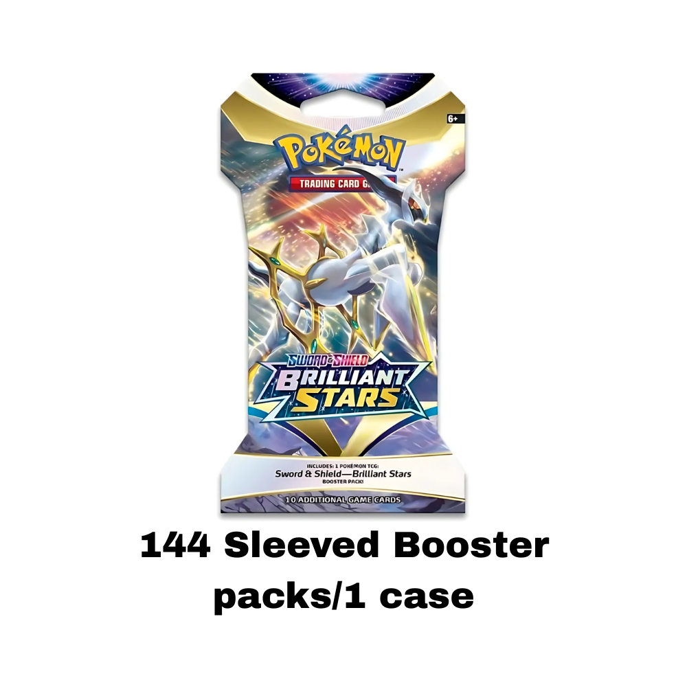 Brilliant Stars - Sleeved Booster Pack SWSH09 Case (Pokemon)