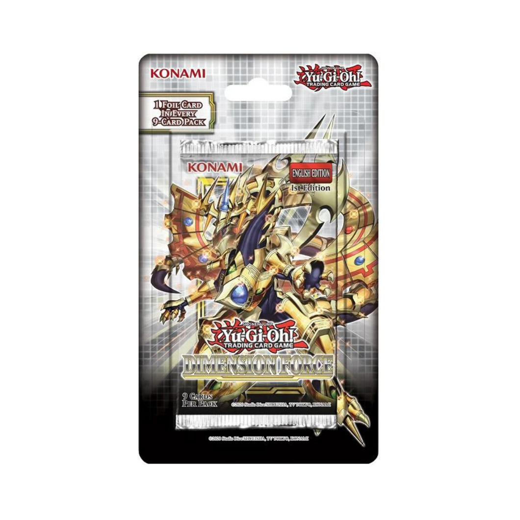 Dimension Force - Blister Pack [1st Edition] (YuGiOh)