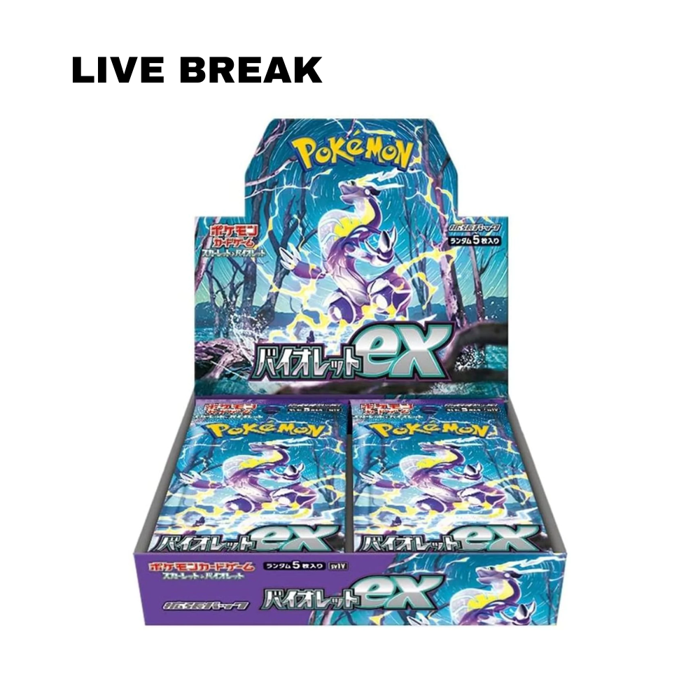 LIVE BREAK - Scarlet & Violet ex Booster Box SV1 (Japanese)